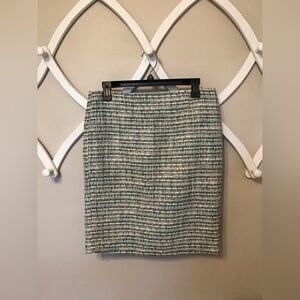 KENAR Tweed Pencil Skirt